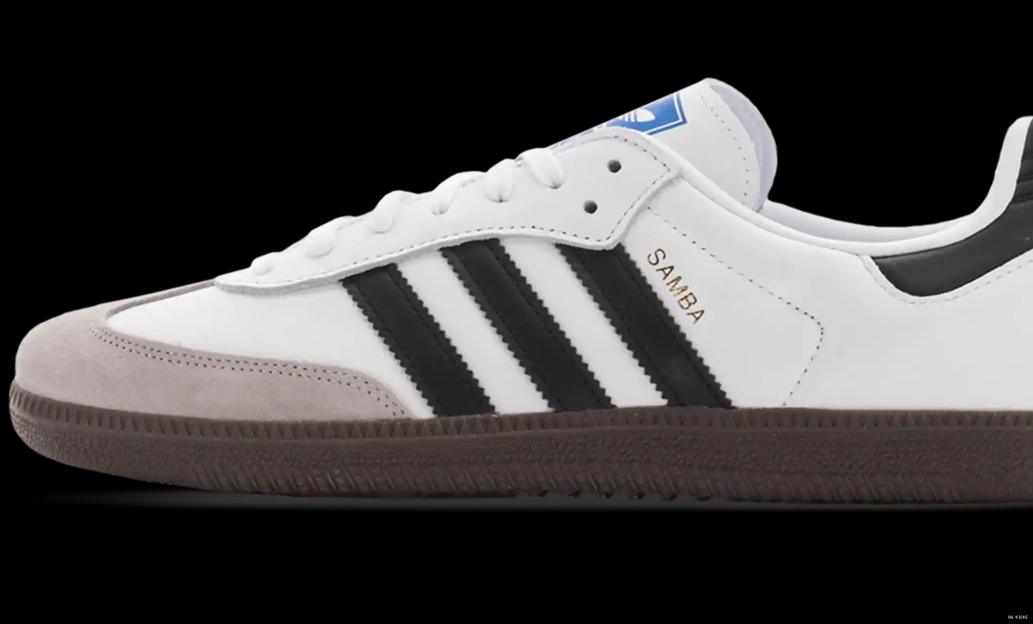 Gum' adidas OG Samba Black 'White 0518